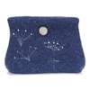 sea holly handcrafted clutch purse from lovely lane
